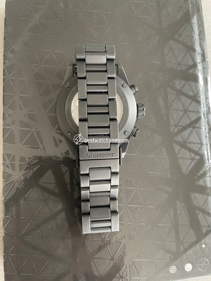 IMG_9081 TAG Heuer Carrera Calibre HEUER 01 Mens watch Unisex Automatic Ceramic CAR2A91.FT6071 Replica 4