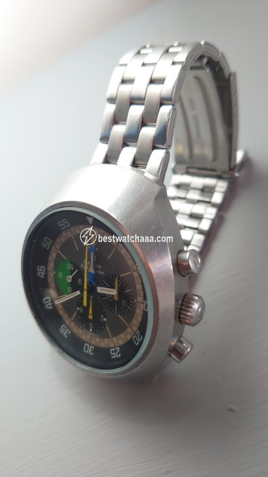 IMG_9081 Omega Flightmaster Mens watch Unisex Manual winding Steel 145.013 Replica 4