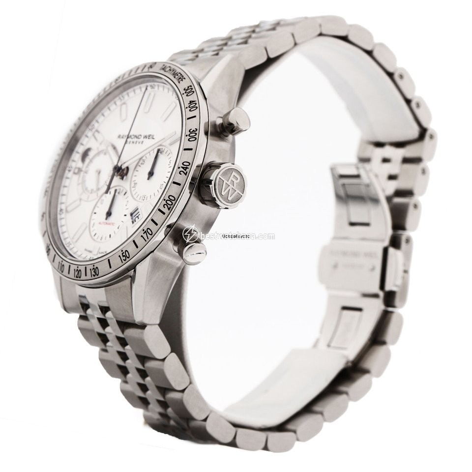 IMG_9081 Raymond Weil Freelancer Mens watch Unisex Automatic Steel NUMBER 7740-ST-30001 Replica 4