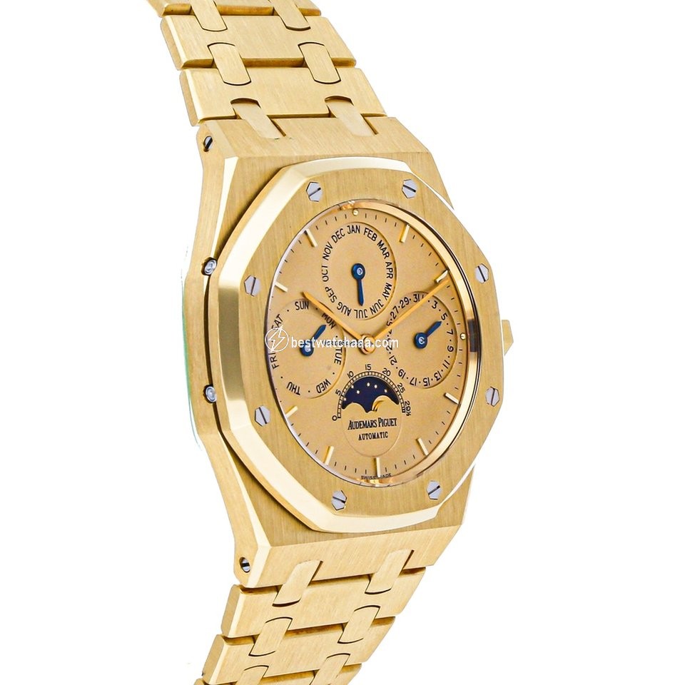 IMG_9081 Audemars Piguet Royal Oak Mens watch Unisex Automatic Yellow gold 25554BA Replica 4