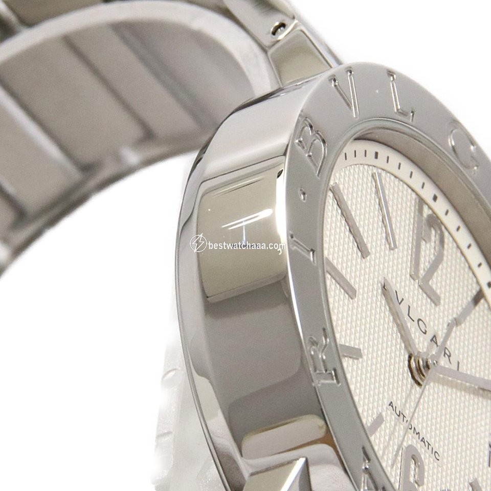 IMG_9081 Bulgari Bulgari Mens watch Unisex Automatic BB38SSAUTO BB38WSSD AT Replica 4