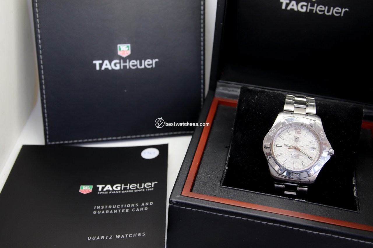 IMG_9081 TAG Heuer Aquaracer 300M Mens watch Unisex Automatic Steel WAF2111 Replica 4