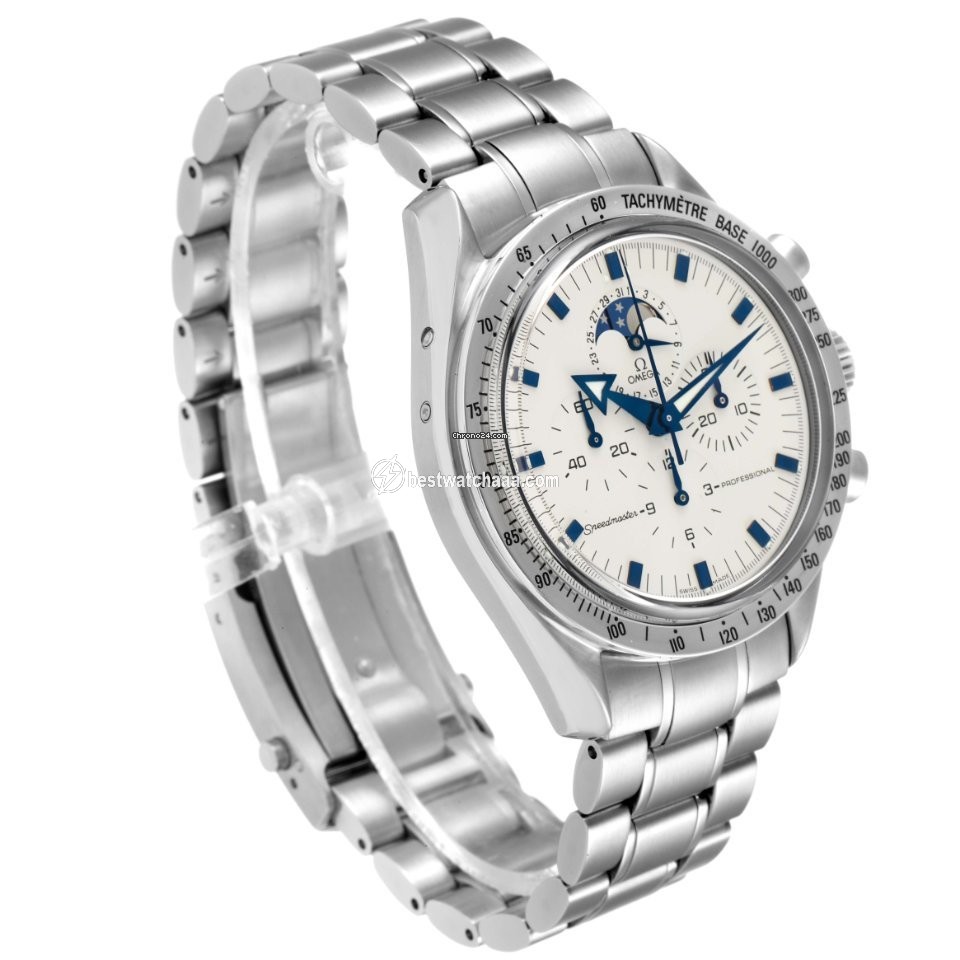 IMG_9081 Omega Speedmaster Professional Moonwatch Moonphase Mens watch Unisex Manual winding Steel 3575.20.00 Replica 4