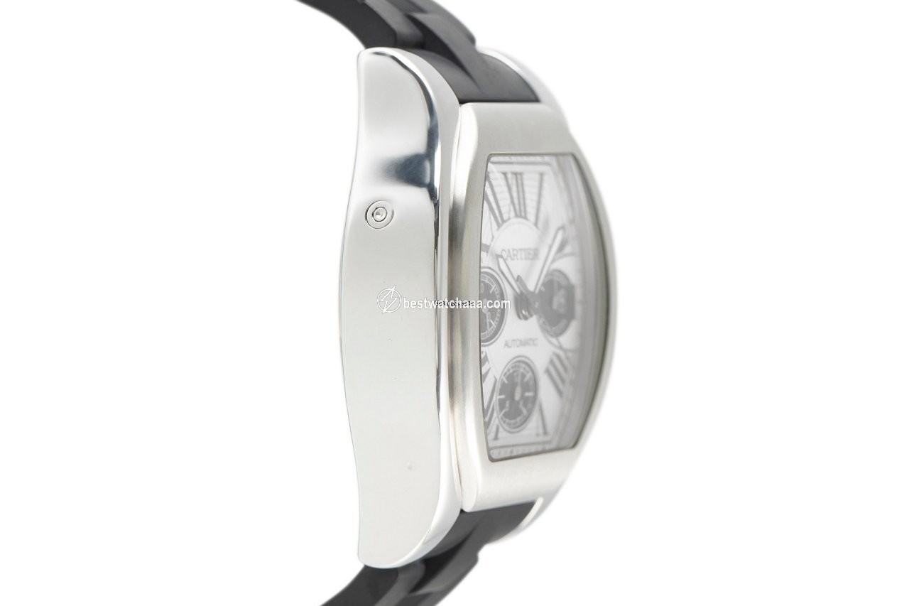 IMG_9081 Cartier Roadster Mens watch Unisex Automatic Steel 3405 Replica 4