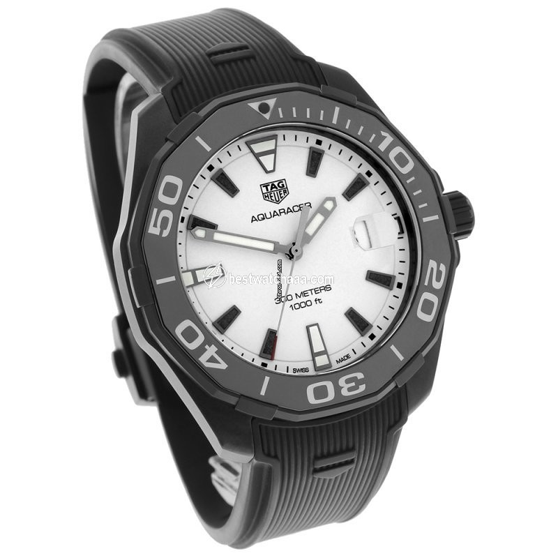 IMG_9081 TAG Heuer Aquaracer Mens watch Unisex Titanium WAY108A Replica 4