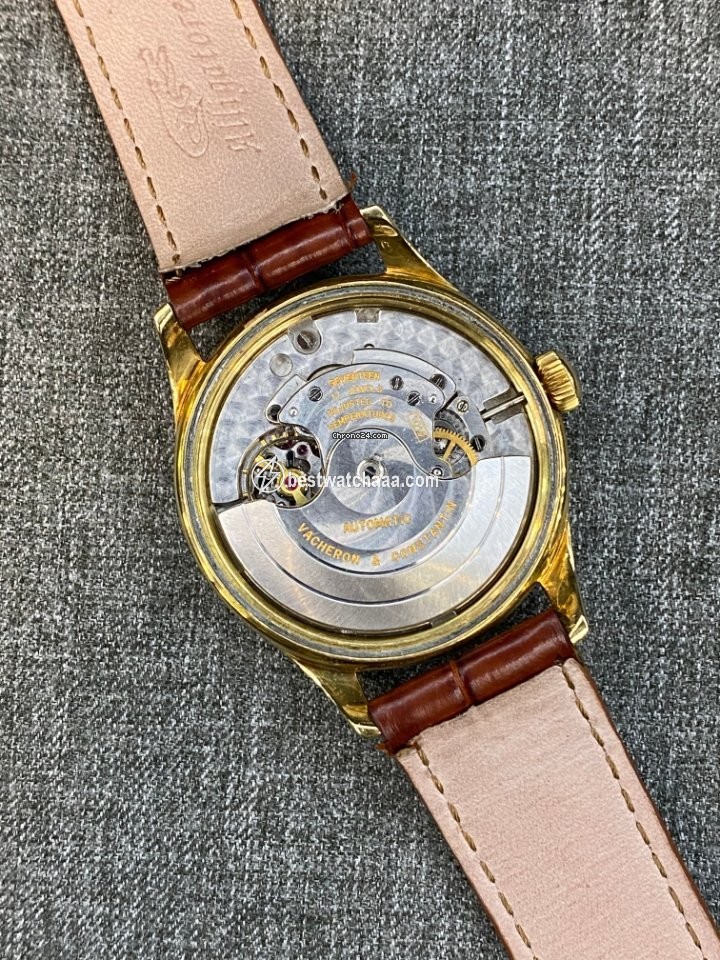 IMG_9081 Vacheron Constantin Mens watch Unisex Automatic Yellow gold 6484 Replica 4