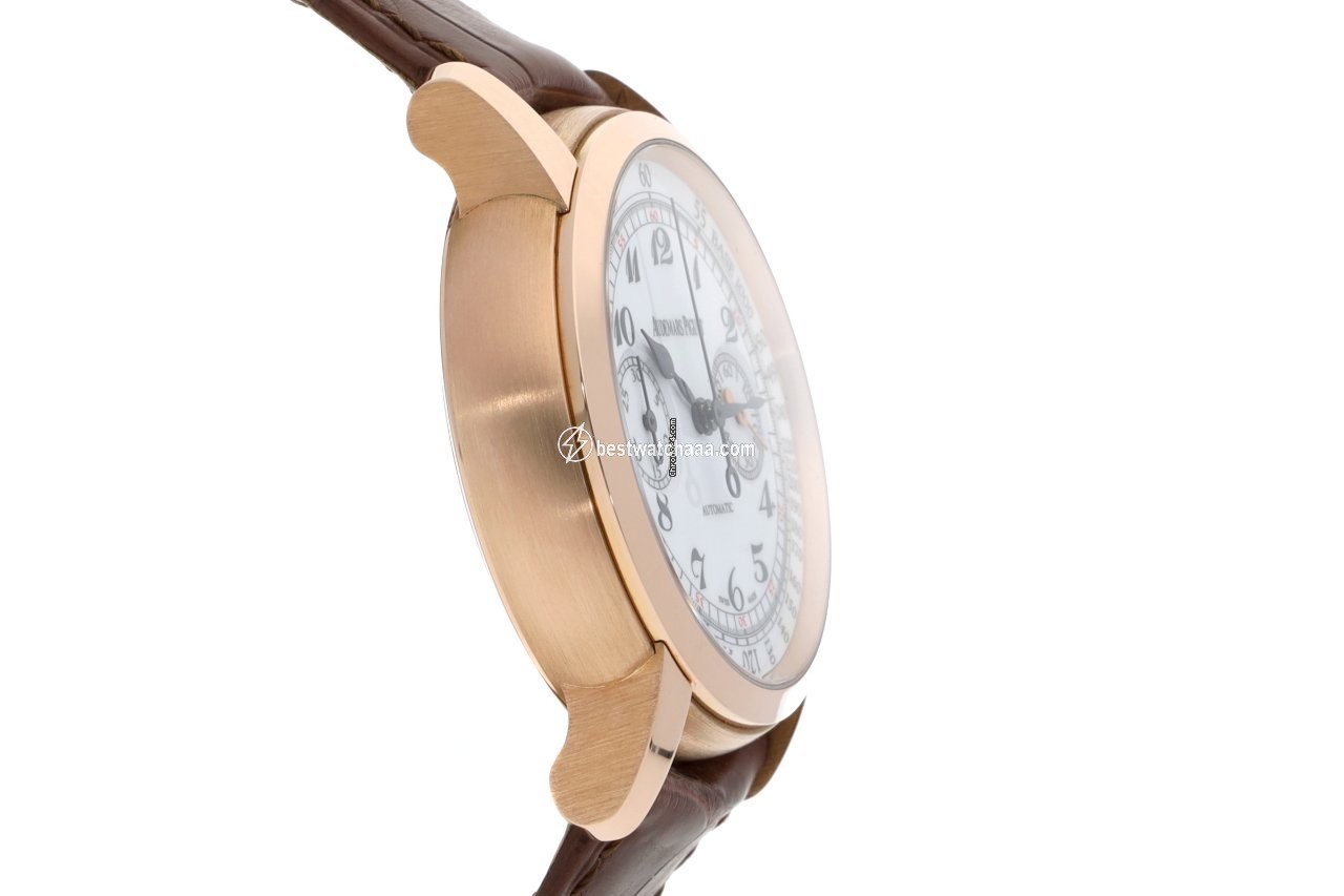 IMG_9081 Audemars Piguet Jules Audemars Mens watch Unisex Automatic Red gold 26100OR.OO.D088CR.01 Replica 4