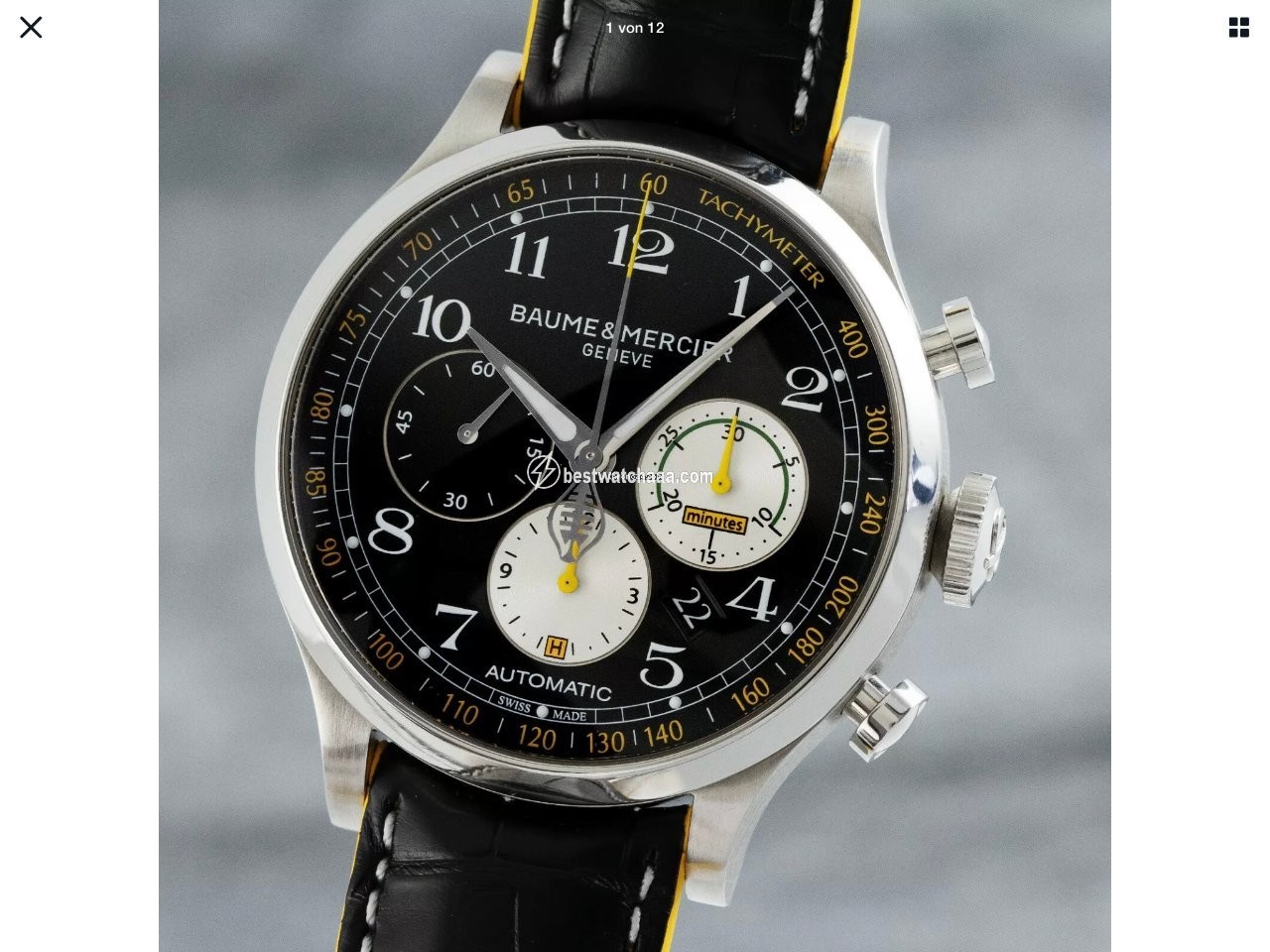 IMG_9081 Baume & Mercier Capeland Mens watch Unisex Automatic Steel M0A10282 Replica 4