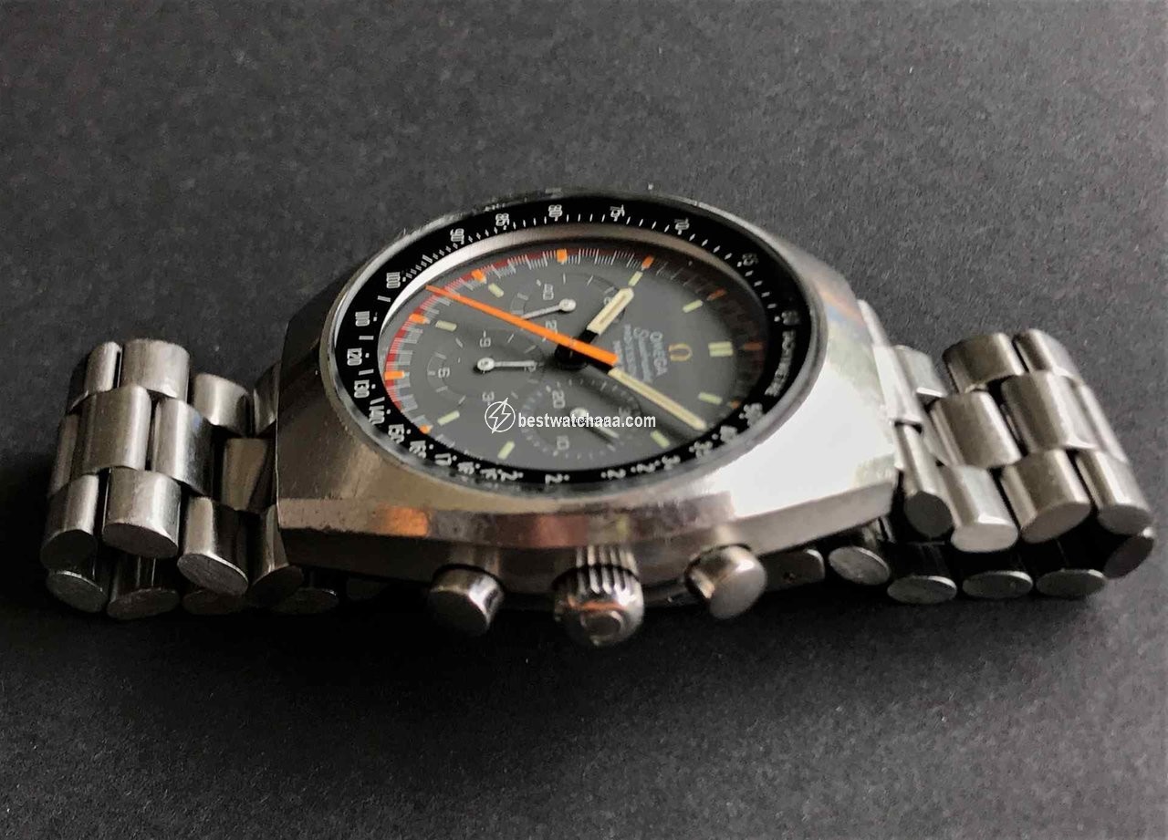 IMG_9081 Omega Speedmaster Mark II Mens watch Unisex Manual winding Steel 145.014 Replica 4