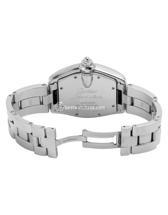 IMG_9081 Cartier Roadster Mens watch Unisex Automatic Steel W62002V3 2510 Replica 4