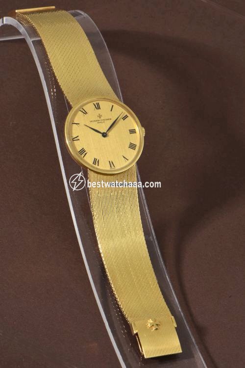 IMG_9081 Vacheron Constantin Patrimony Mens watch Unisex Manual winding Yellow gold 39009 Replica 4
