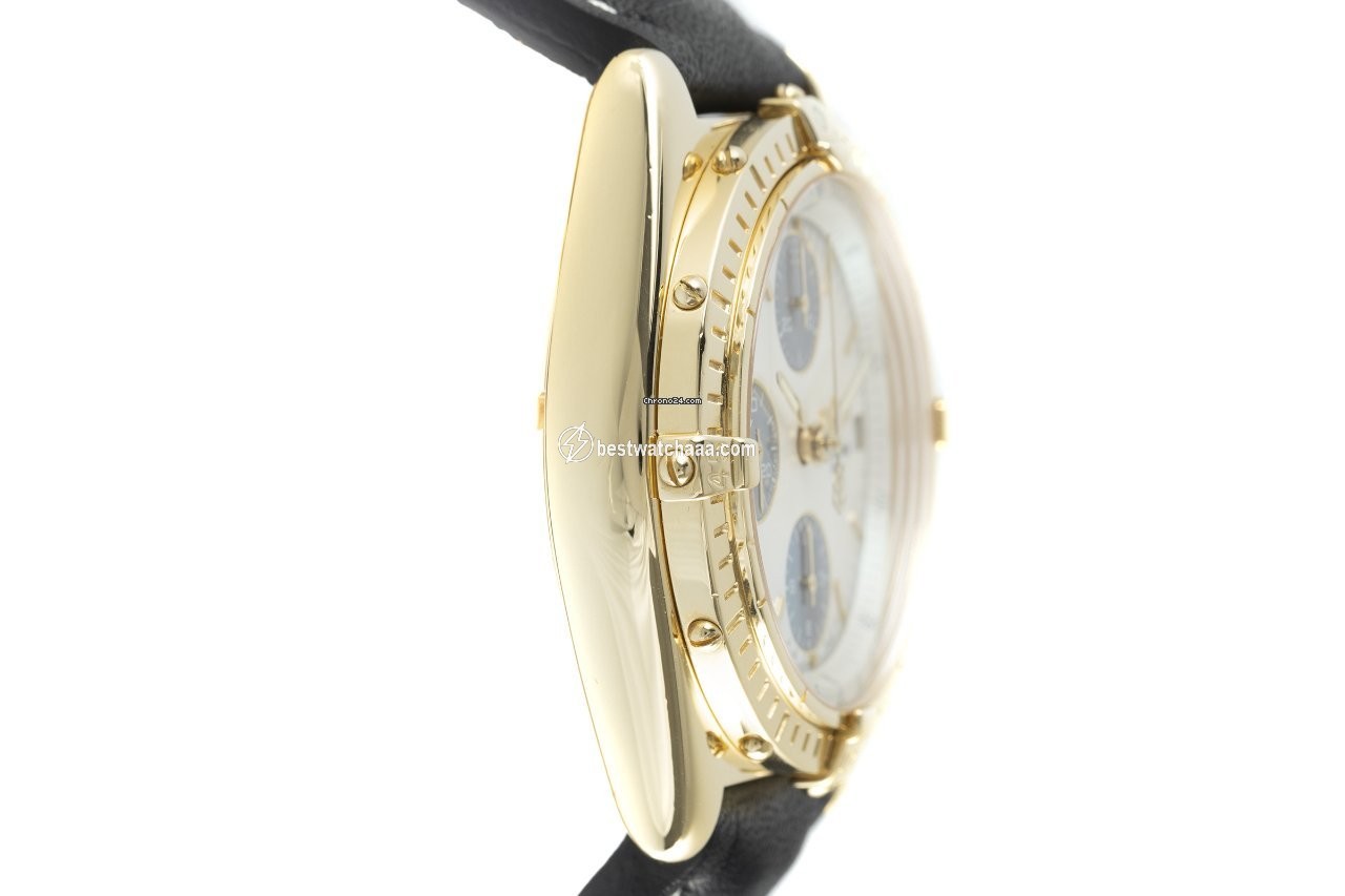 IMG_9081 Breitling Chronomat Mens watch Unisex Automatic Yellow gold K13050.1 Replica 4