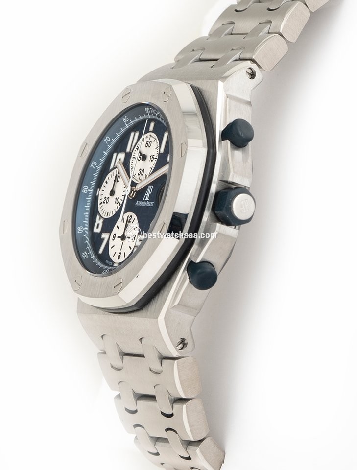 IMG_9081 Audemars Piguet Royal Oak Offshore Chronograph Mens watch Unisex Automatic Steel 25721ST.OO.1000ST.09.A Replica 4