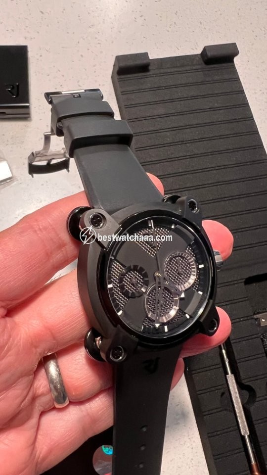 IMG_9081 Romain Jerome Moon-DNA Mens watch Unisex Automatic Steel RJ.M.AU.IN.005.01 Replica 4