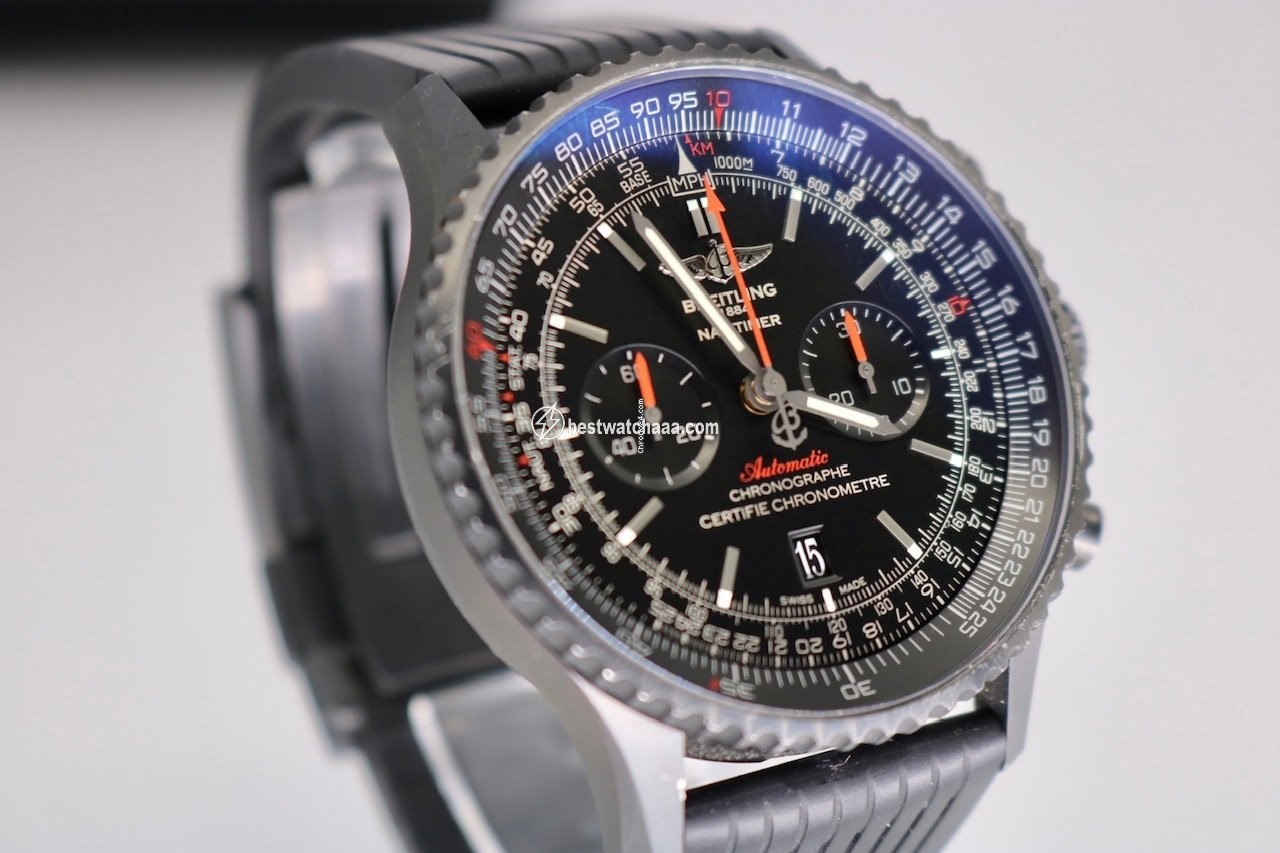 IMG_9081 Breitling Navitimer 01 (46 MM) Mens watch Unisex Automatic Steel MB012822.BE51.252S.M20DSA.2 Replica 4