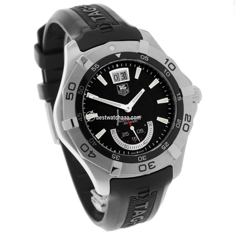 IMG_9081 TAG Heuer Aquaracer 300M Mens watch Unisex Steel WAF1010 Replica 4