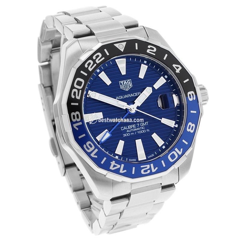 IMG_9081 TAG Heuer Aquaracer 300M Mens watch Unisex Steel WAY201T Replica 4