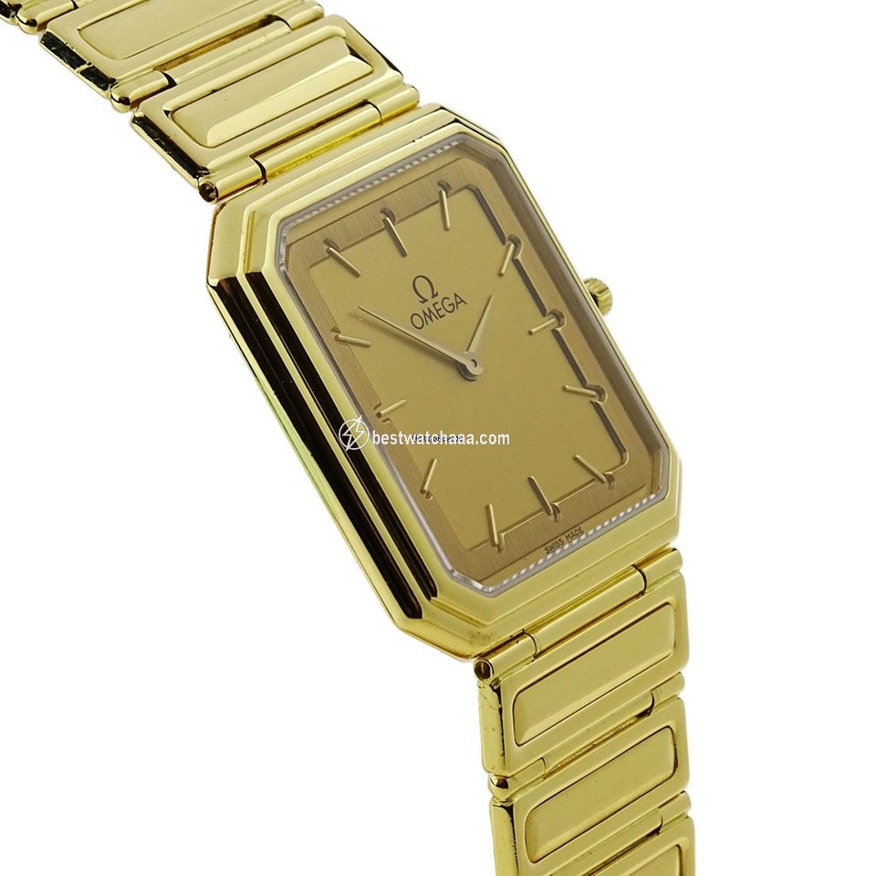IMG_9081 Omega Mens watch Unisex Quartz Yellow gold 395.935 Replica 4