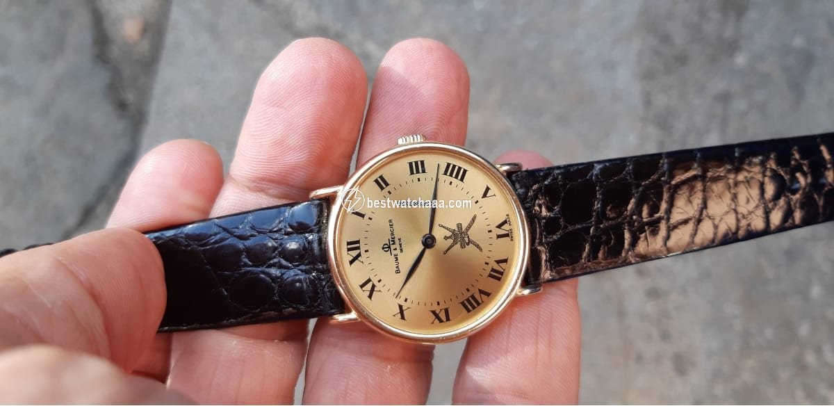 IMG_9081 Baume & Mercier Mens watch Unisex Manual winding Yellow gold 35108 Replica 4
