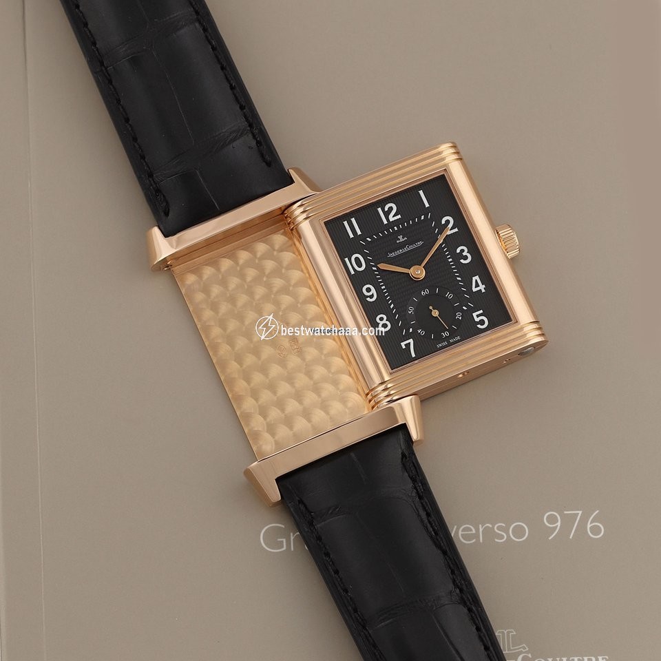 IMG_9081 Jaeger-LeCoultre Mens watch Unisex Manual winding Rose gold 3732470 273.2.04 Replica 4