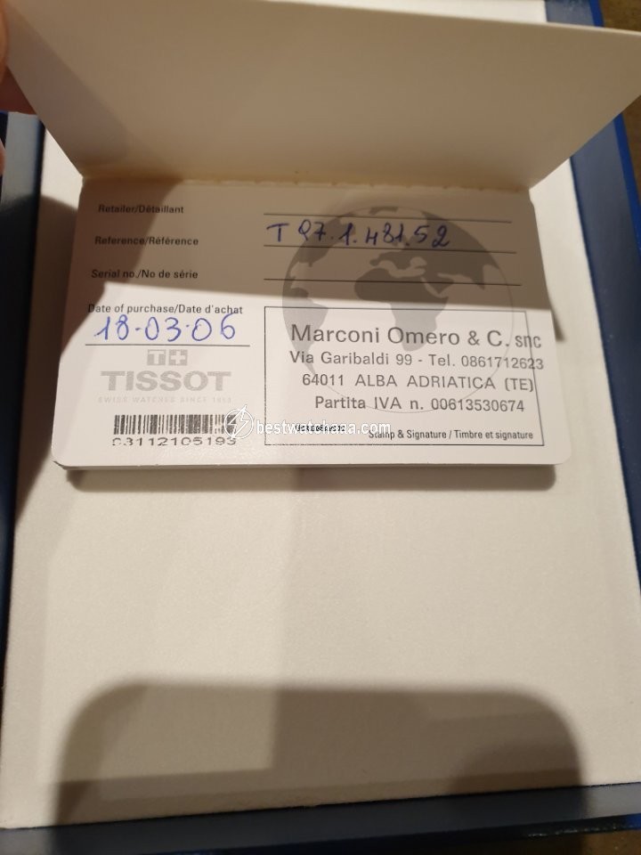 IMG_9081 Tissot T-Touch Expert Mens watch Unisex T97.1.481.52 Replica 4