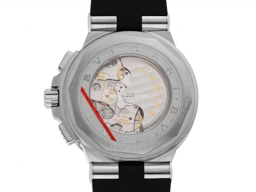 IMG_9081 Bulgari Diagono Mens watch Unisex Automatic Gold Steel DG42SWGCH Replica 4