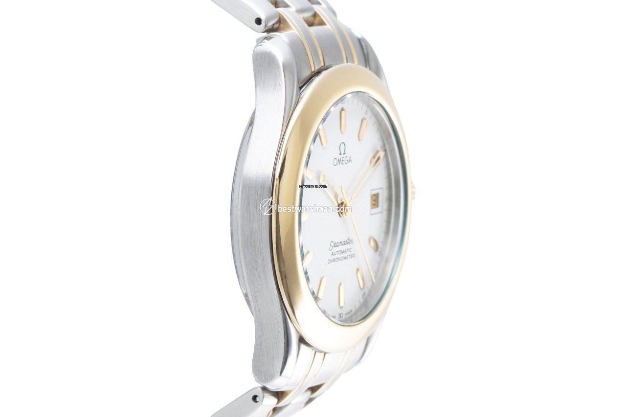 IMG_9081 Omega Seamaster Mens watch Unisex Automatic Gold Steel 168.1501 Replica 4