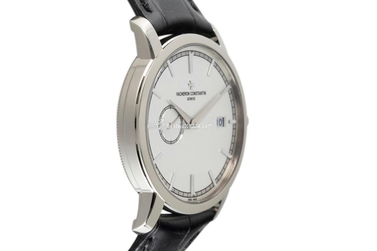 IMG_9081 Vacheron Constantin Patrimony Mens watch Unisex Automatic White gold 87172 Replica 4