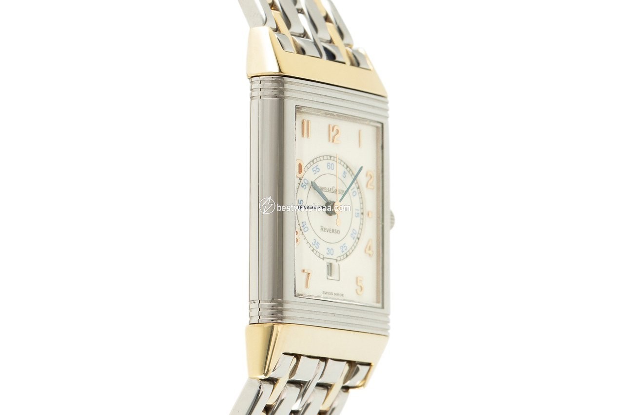 IMG_9081 Jaeger-LeCoultre Reverso Classique Mens watch Unisex Quartz Gold Steel 251.5.11 Replica 4