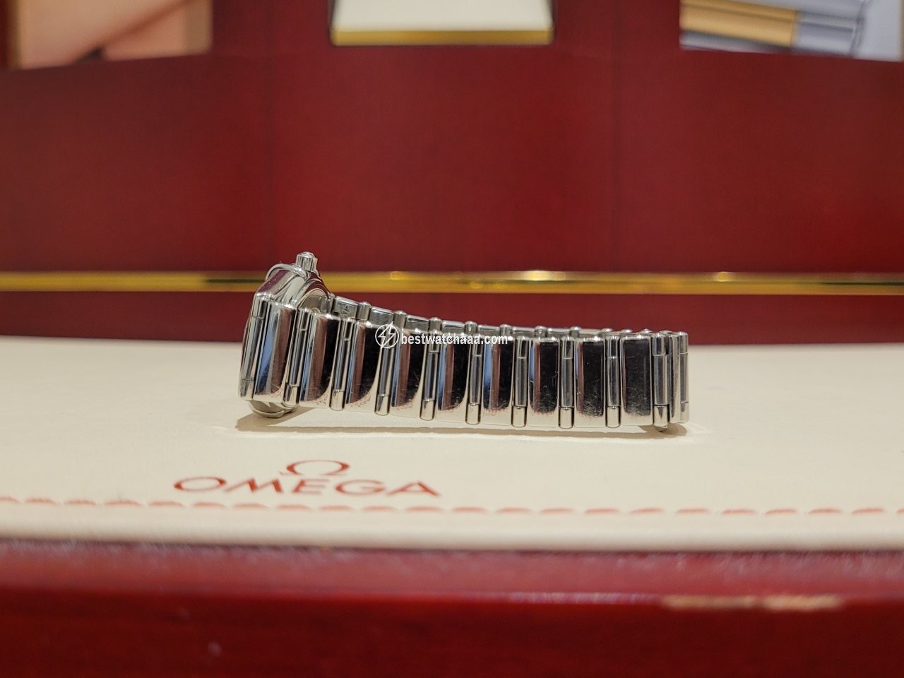 IMG_9081 Omega Constellation Womens watch Quartz Steel 1561.61 Replica 4