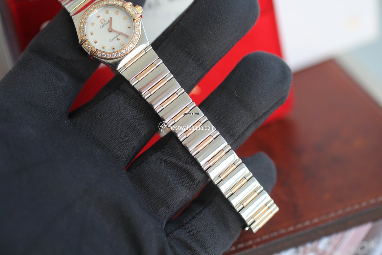 IMG_9081 Omega Constellation Womens watch Quartz Steel 13687100 Replica 4