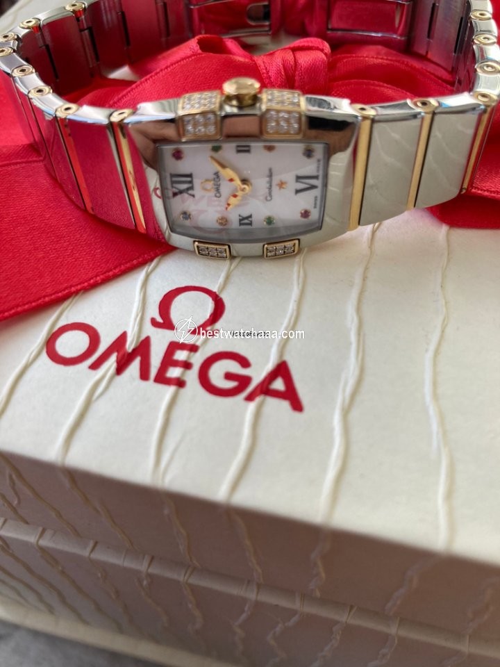 IMG_9081 Omega Constellation Womens watch Quartz Steel 1886.79.36 Replica 4