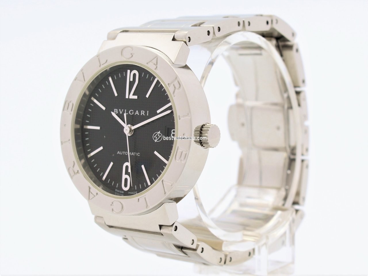IMG_9081 Bulgari Mens watch Unisex Automatic Steel 101363 Replica 4