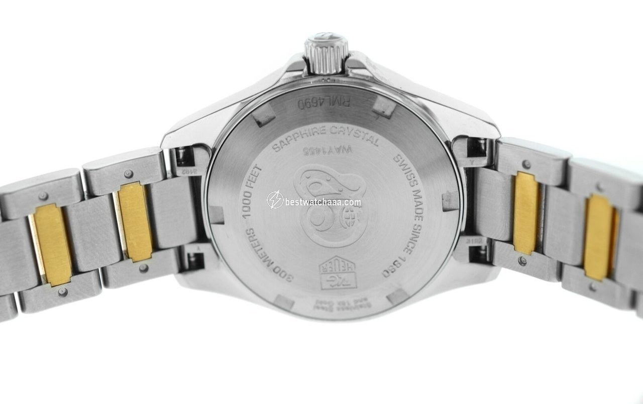 IMG_9081 TAG Heuer Aquaracer Lady Womens watch Quartz Steel WAY1455.BD0922 Replica 4