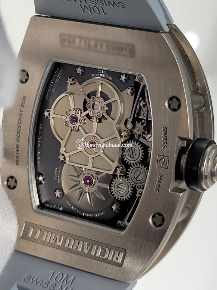 IMG_9081 Richard Mille RM 005 Mens watch Unisex Automatic Titanium RM003 AFTi 194 Replica 4
