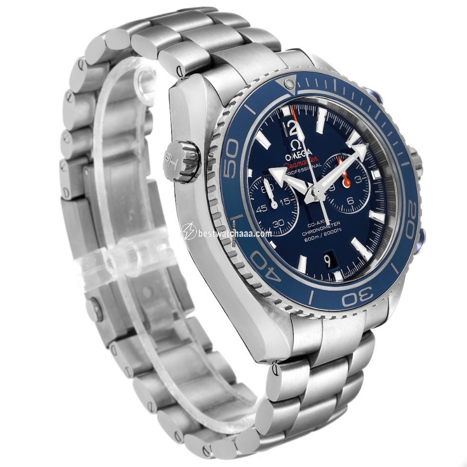 IMG_9081 Omega Seamaster Planet Ocean Chronograph Mens watch Unisex Automatic Titanium 232.90.46.51.03.001 Replica 4