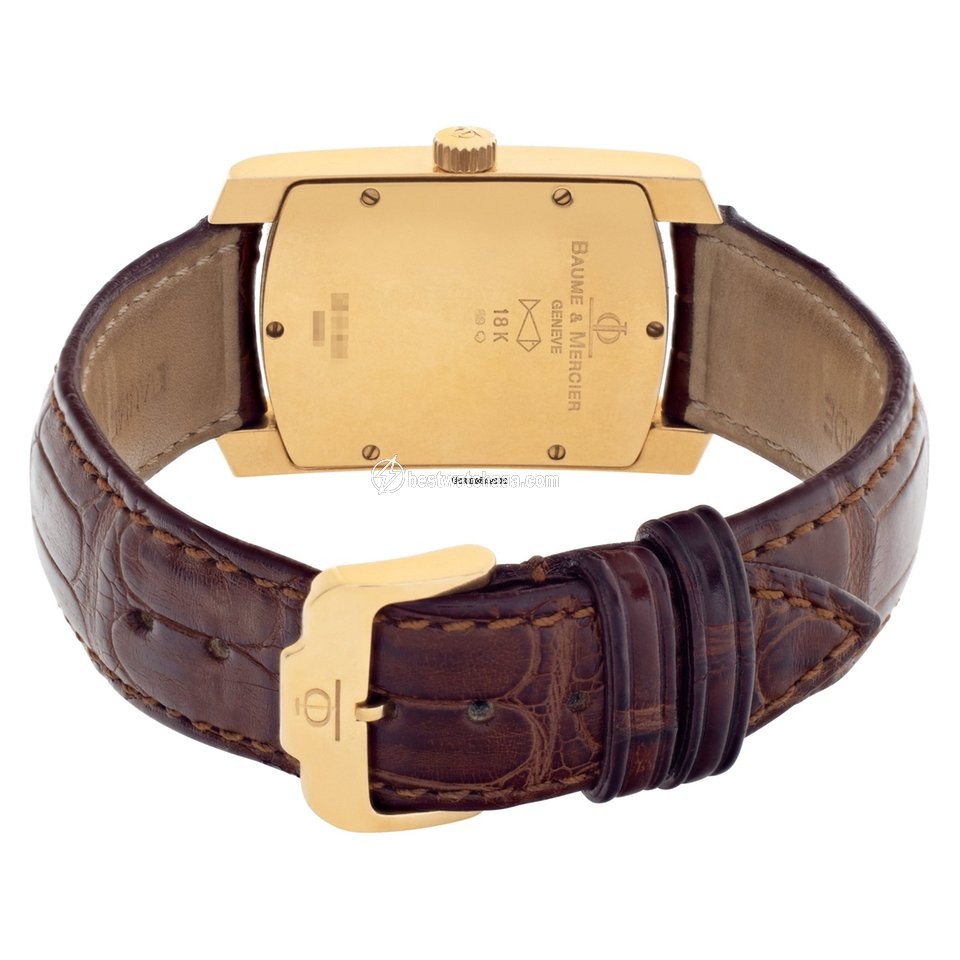 IMG_9081 Baume & Mercier Hampton Mens watch Unisex Automatic Rose gold 65362 Replica 4