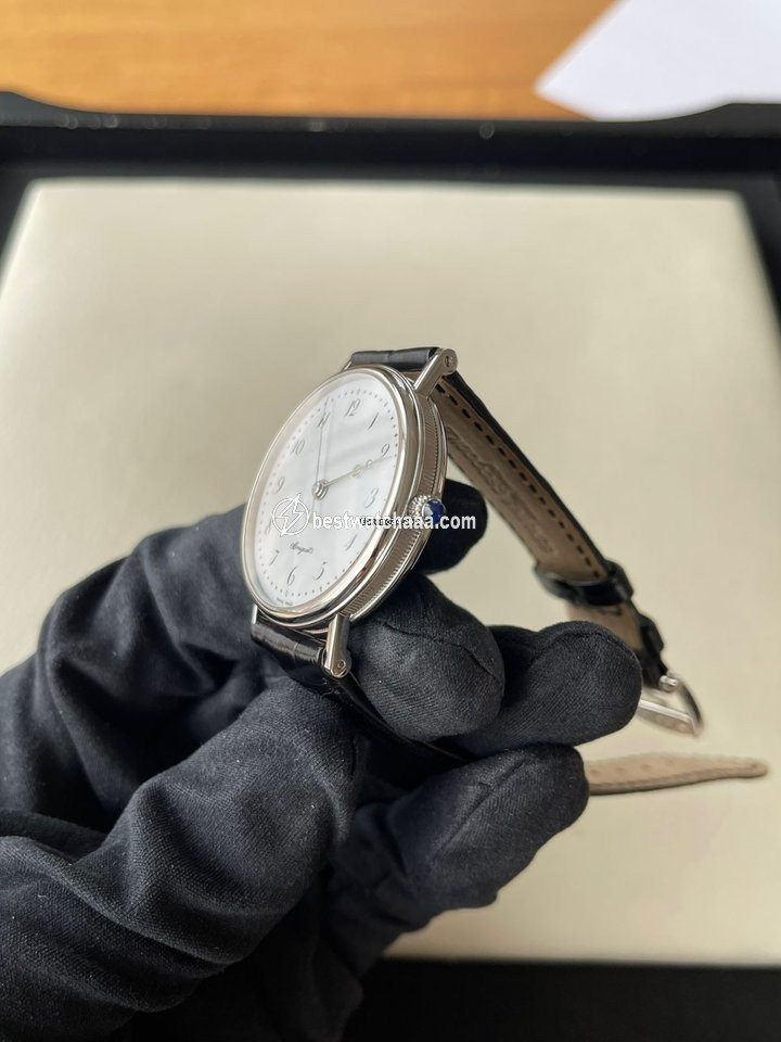 IMG_9081 Breguet Classique Mens watch Unisex Manual winding Platinum 1775PT Replica 4