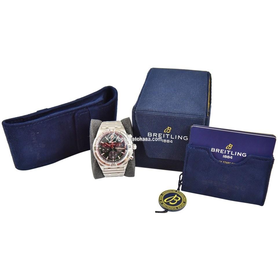IMG_9081 Breitling Chronomat Mens watch Unisex Automatic Steel AB0134 Replica 4
