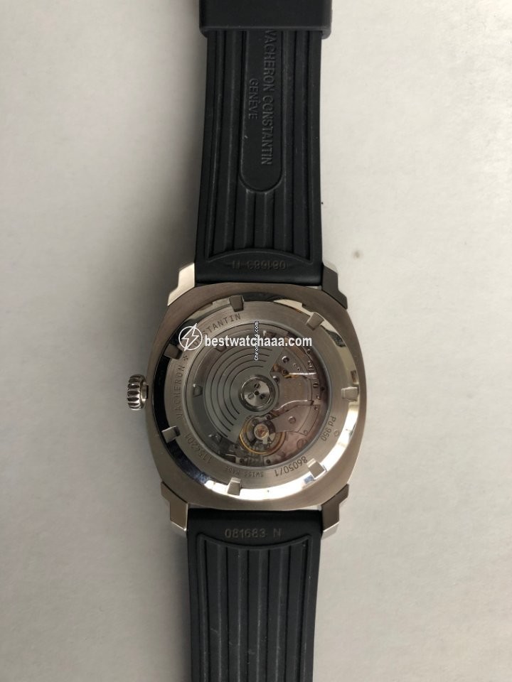 IMG_9081 Vacheron Constantin Quai de lIle Mens watch Unisex Automatic Palladium 86050 000M-9343 Replica 4
