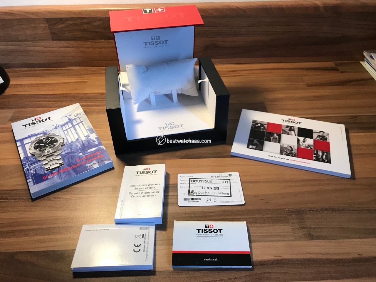 IMG_9081 Tissot Heritage Visodate Mens watch Unisex Automatic Steel T0194301605101 Replica 4