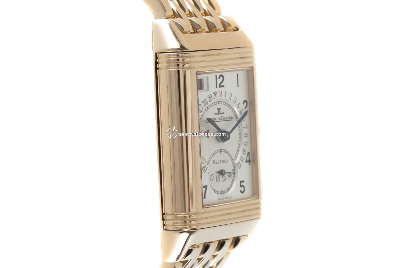 IMG_9081 Jaeger-LeCoultre Reverso Grande Taille Mens watch Unisex Manual winding Red gold 270.2.36 Replica 4