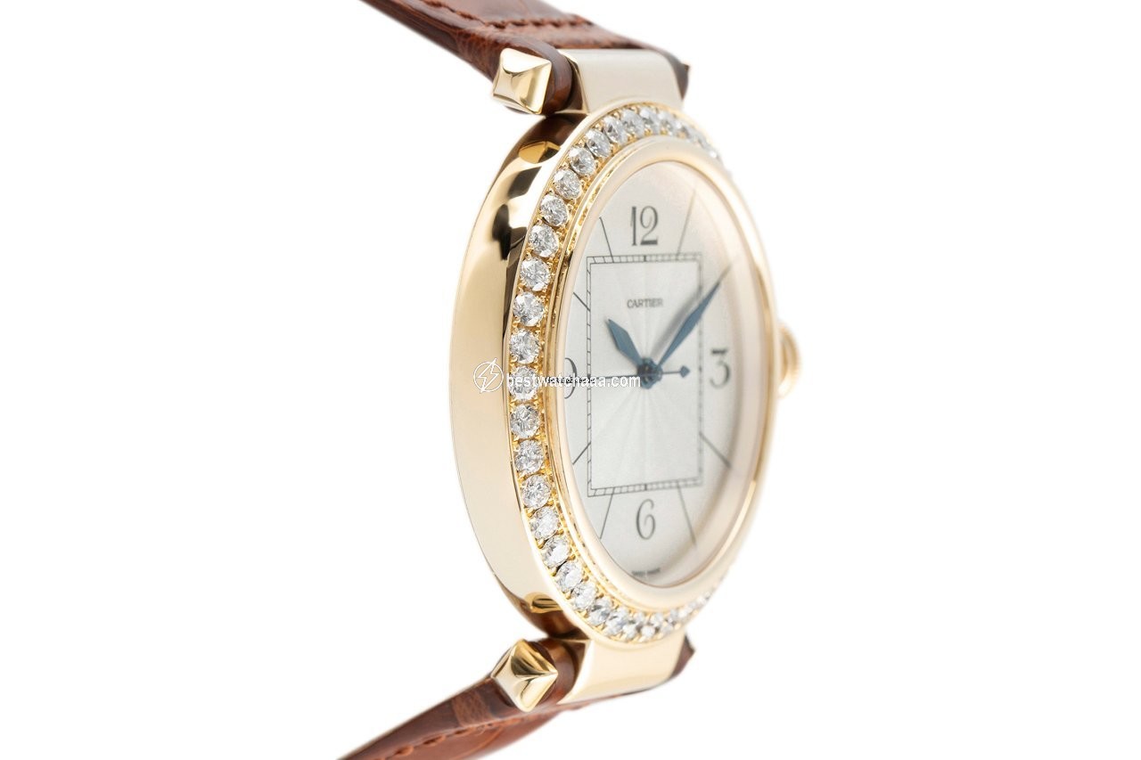 IMG_9081 Cartier Pasha Womens watch Automatic Yellow gold WJ120351 Replica 4