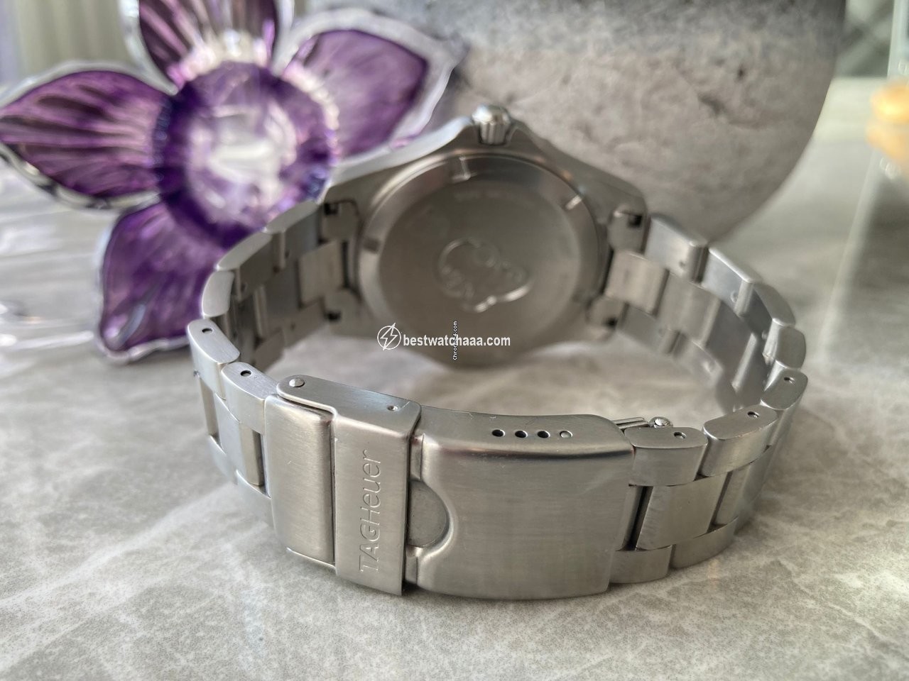 IMG_9081 TAG Heuer Aquaracer 300M Mens watch Unisex Quartz Steel WAF1110 Replica 4