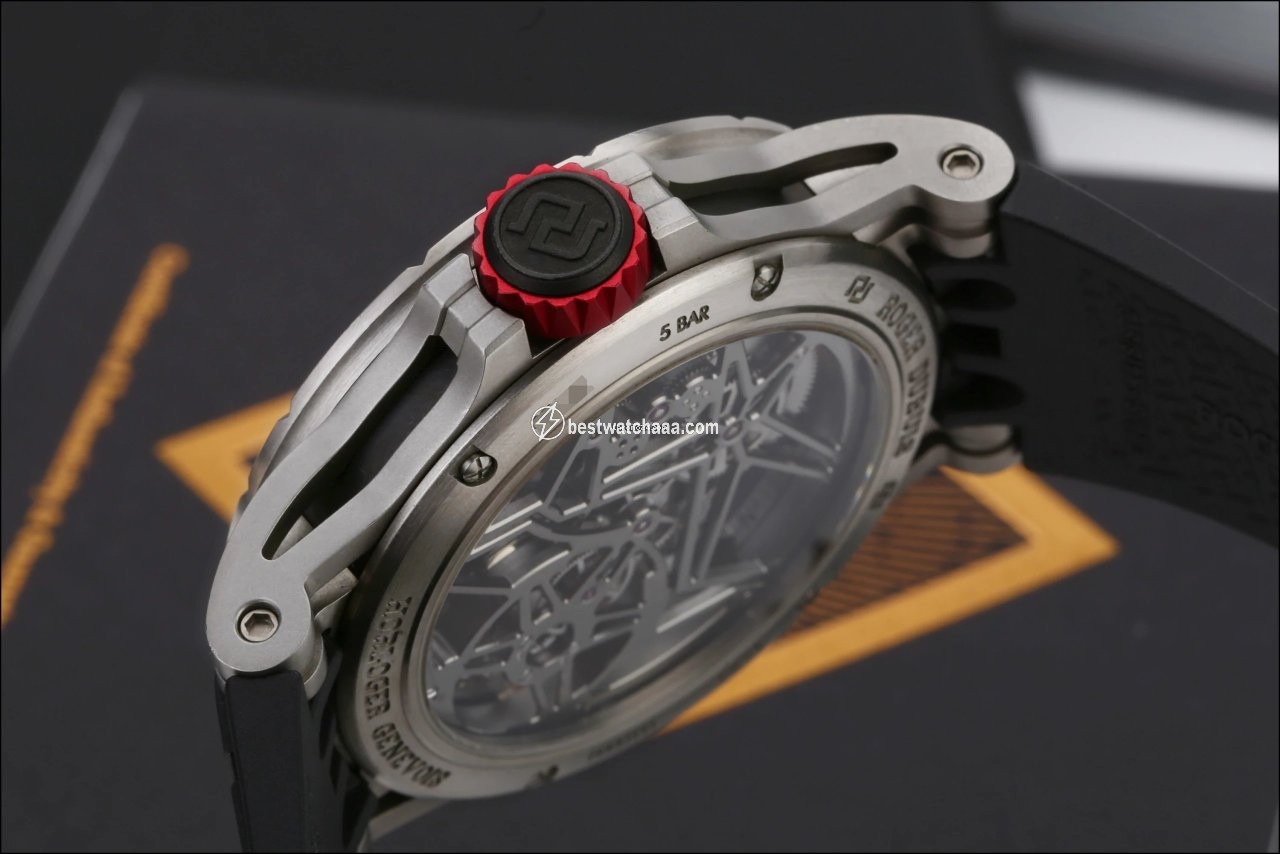 IMG_9081 Roger Dubuis Excalibur Mens watch Unisex Manual winding Titanium RDDBEX0545 Replica 4