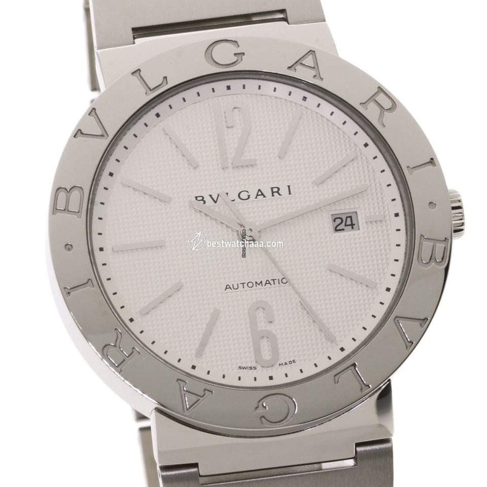 IMG_9081 Bulgari Bulgari Mens watch Unisex Automatic Steel BB42WSSD N Replica 4