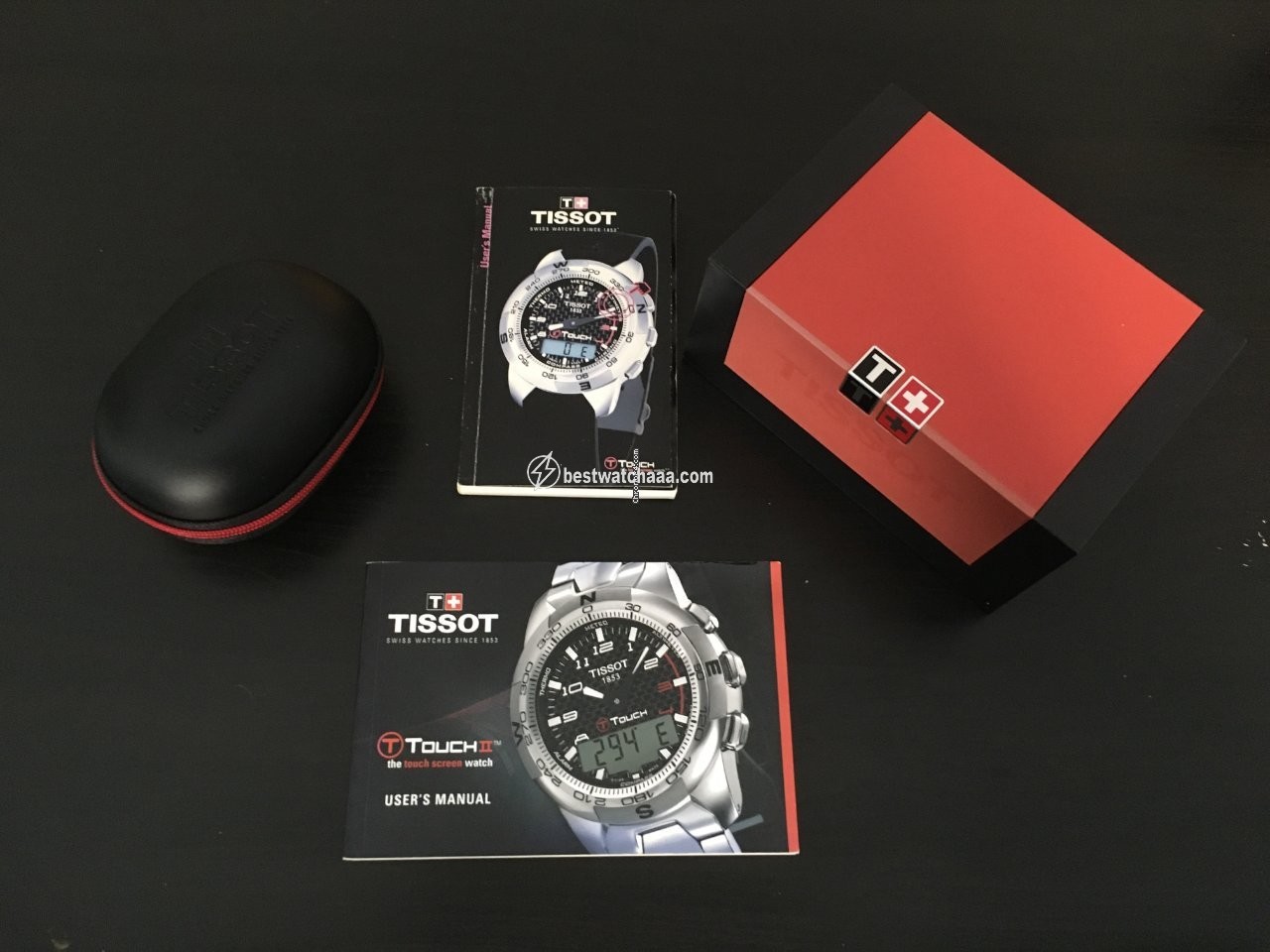 IMG_9081 Tissot T-Touch II Mens watch Unisex Quartz Titanium T047.420.44.207.00 Replica 4