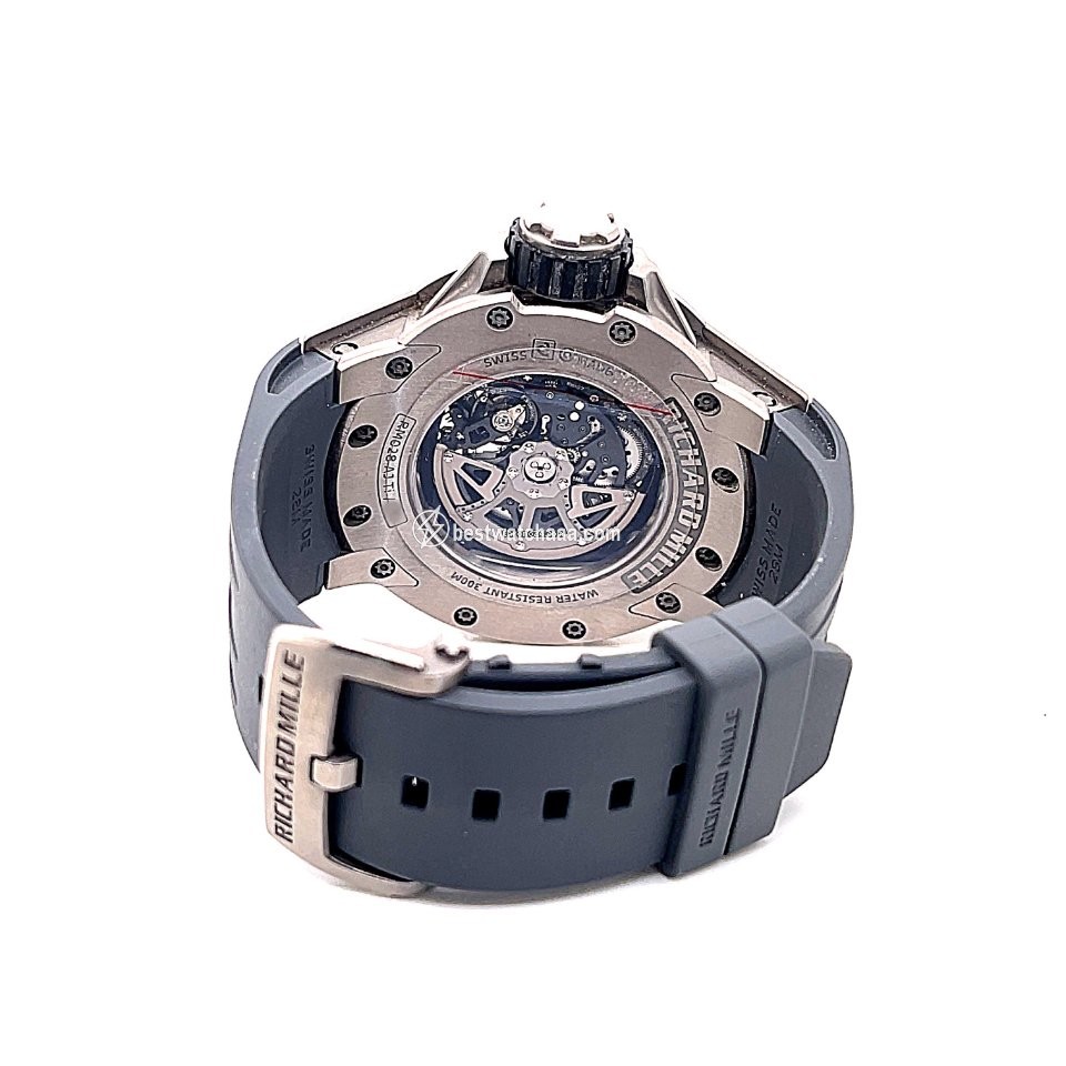 IMG_9081 Richard Mille RM 028 Mens watch Unisex Automatic Titanium RM28 Replica 4