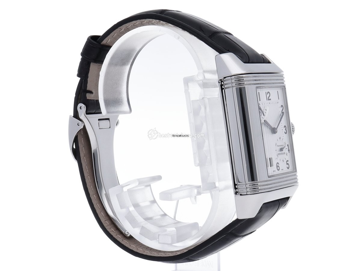 IMG_9081 Jaeger-LeCoultre Reverso Grande Date Mens watch Unisex Manual winding Steel Q3008420 Replica 4