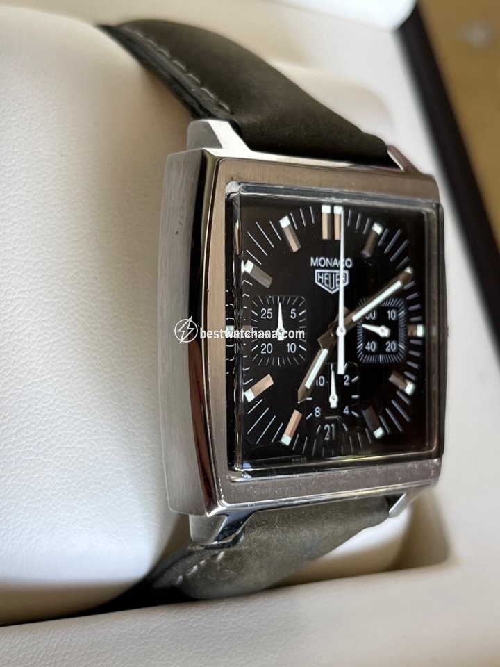 IMG_9081 TAG Heuer Monaco Mens watch Unisex Automatic Steel CW2111 Replica 4